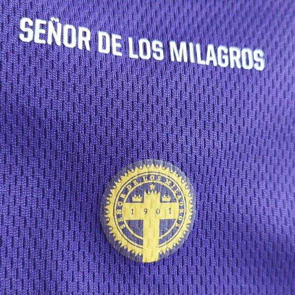 Nike Alianza Lima Peru 2016 Purple Soccer/Football Jersey Men's Small - Picture 13 of 16